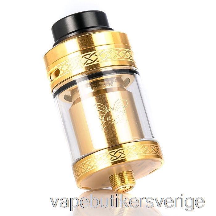 Vape Sverige Hellvape Dead Rabbit V2 25mm Rta Guld
